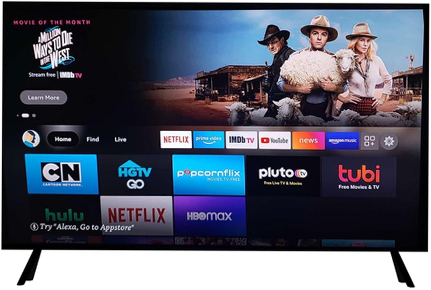 Best | Pluto 43FLS 43-Inch Full HD Smart LED TV with Built-in Receiver, 1366x768 Pixels Resolution, Black | FULL HD 2026