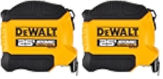 DEWALT Atomic Compact Series 25 ft. Tape Measure (DWHT38125S) (Pack of 2)