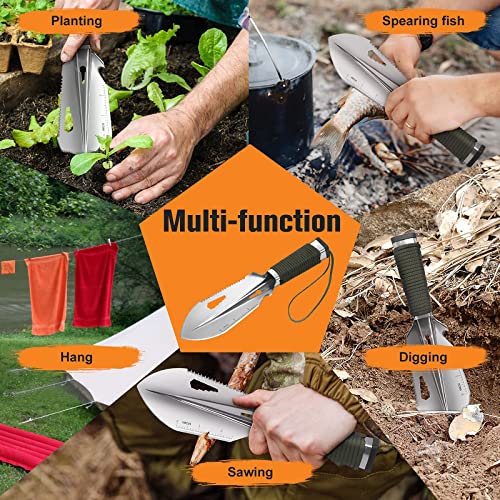 FLYEGO Backpacking Trowel, Lightweight Camping Hiking Trowel Poop Shovel