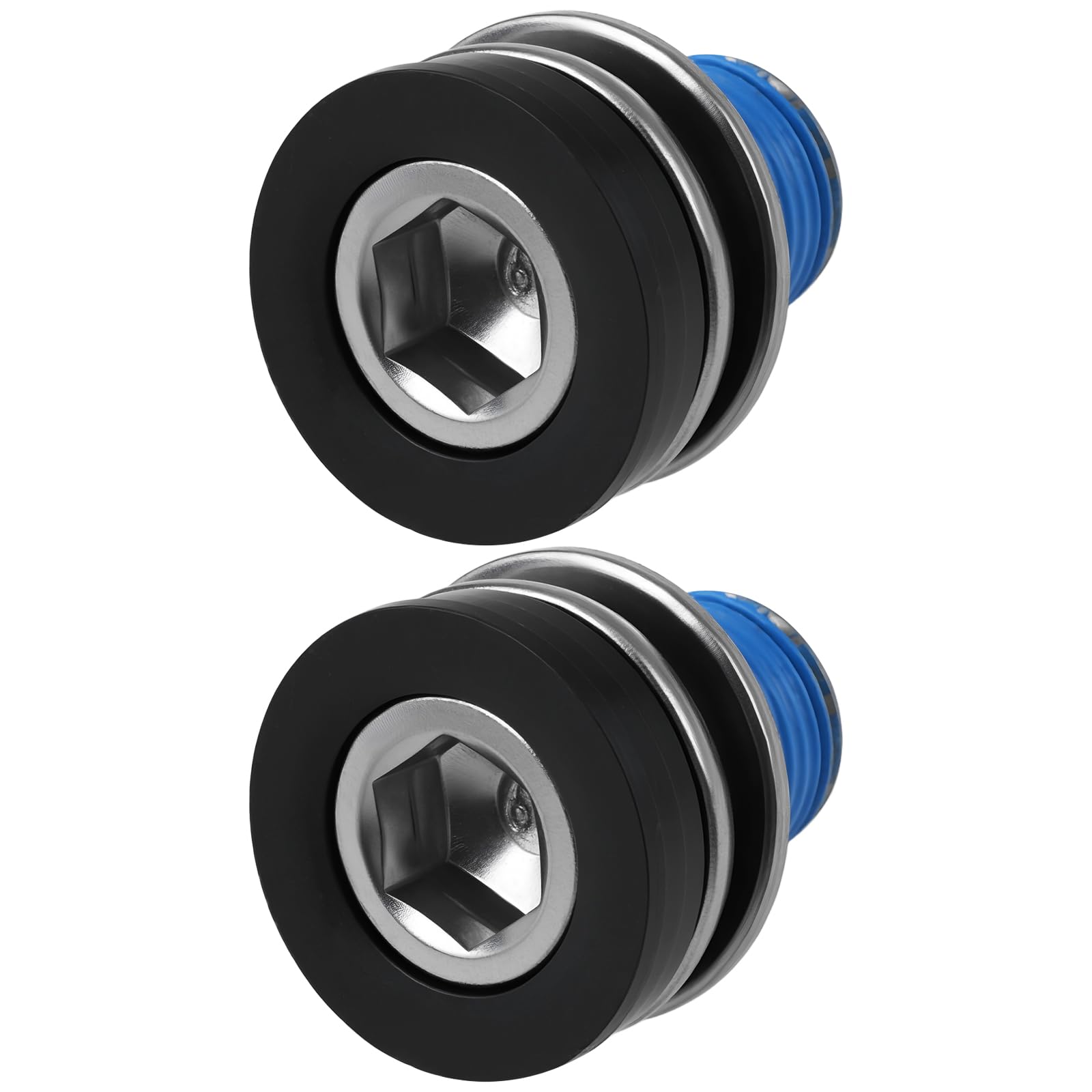 LT Easiyl 2PCS M12 Bicycle Waterproof Crank Bolt 20.5mm Length Compatible with Bicycle Bottom Bracket