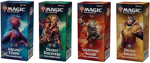 Magic The Gathering MTG 2019 Challenger Set de los 4 mazos