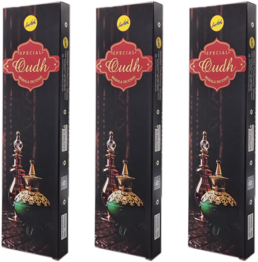 Special Oudh Incense Sticks for home and office 50g (Pack of 3, Special Oudh Cambodian)