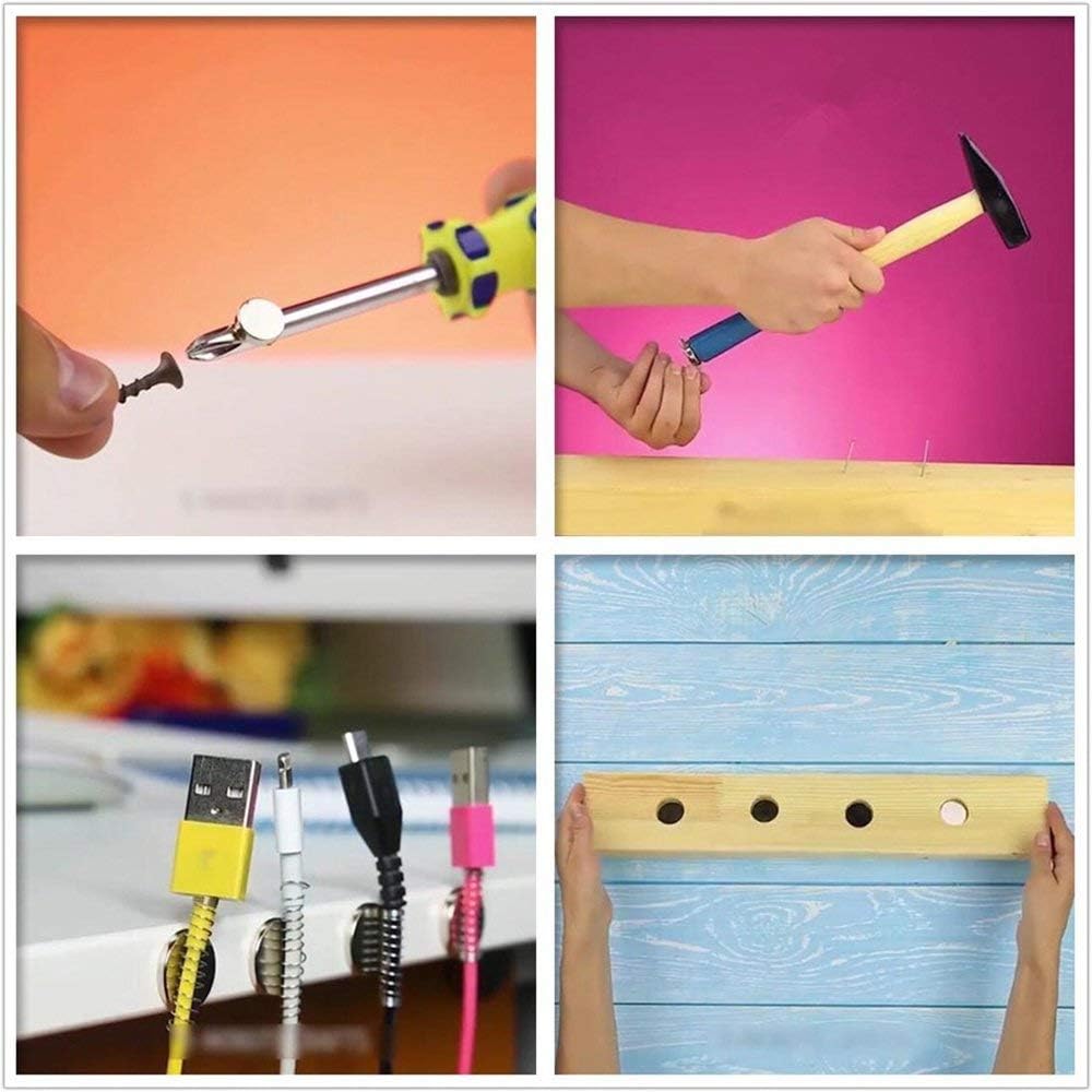 Multi-Use Fridge Magnets, DIY Small Round Refrigerator Magnets for Science, Crafts, Office, Whiteboard