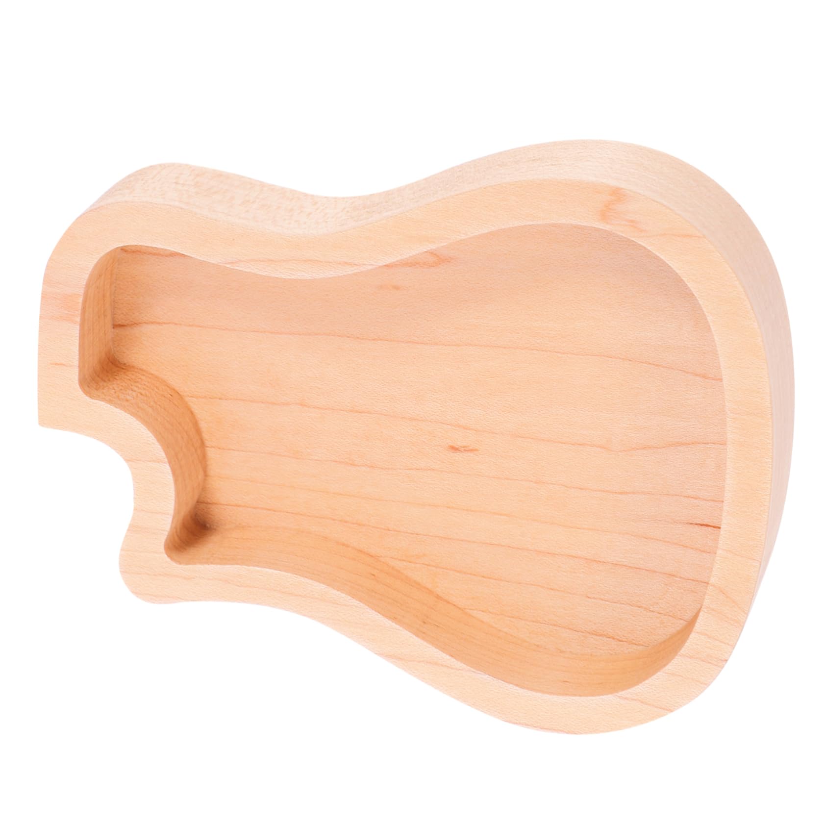 Yardwe 4 Stück Gitarren aus Ahornholz Praktische Aufbewahrung für Gitarrenplektren Tragbar und Leicht für Musiker mit Ausreichendem Platz für Verschiedene Picks und Zubehör