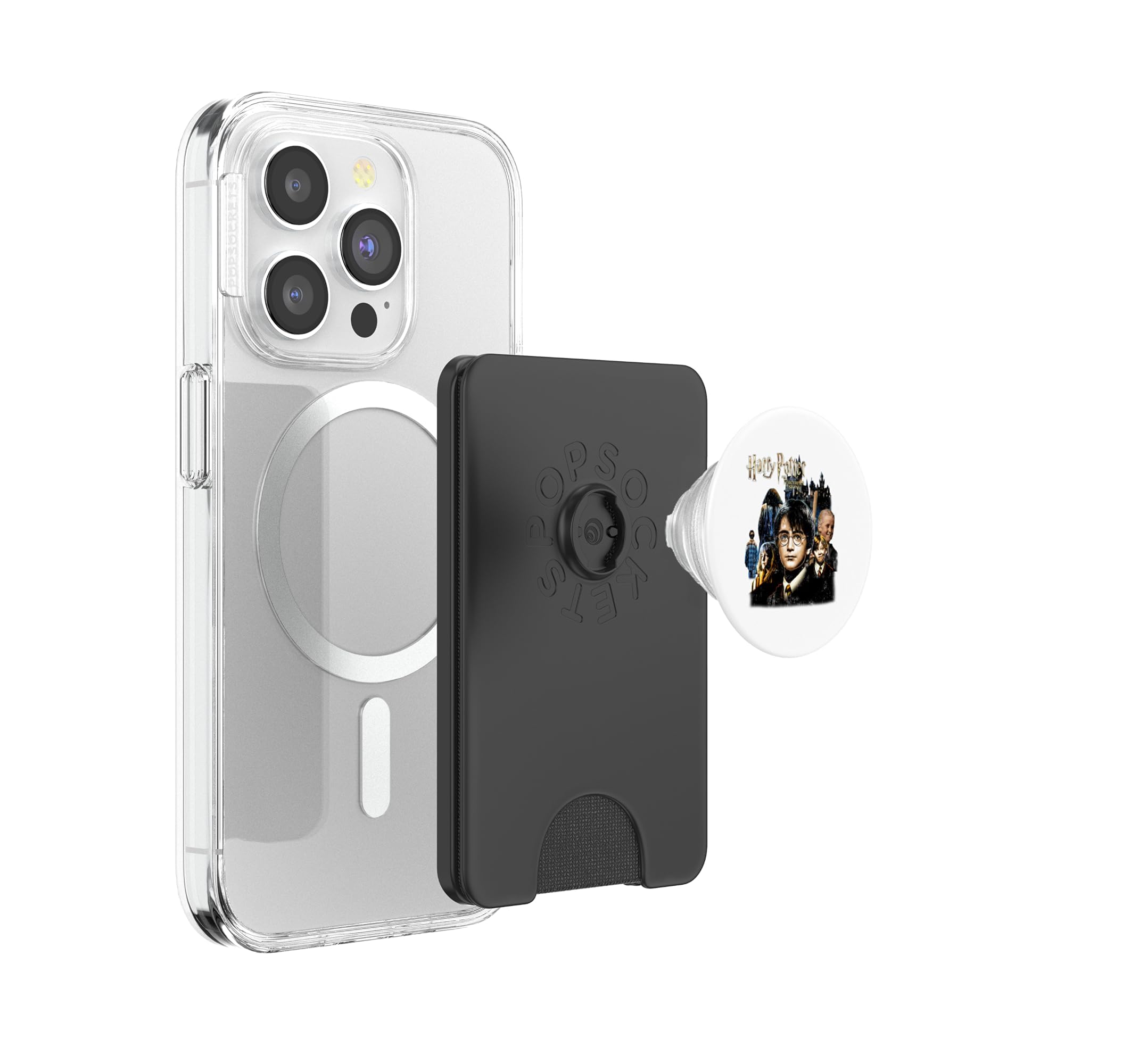 Pietra stregone di Harry Potter | Merchandising ufficiale | WBUHPT02 PopSockets PopWallet per MagSafe