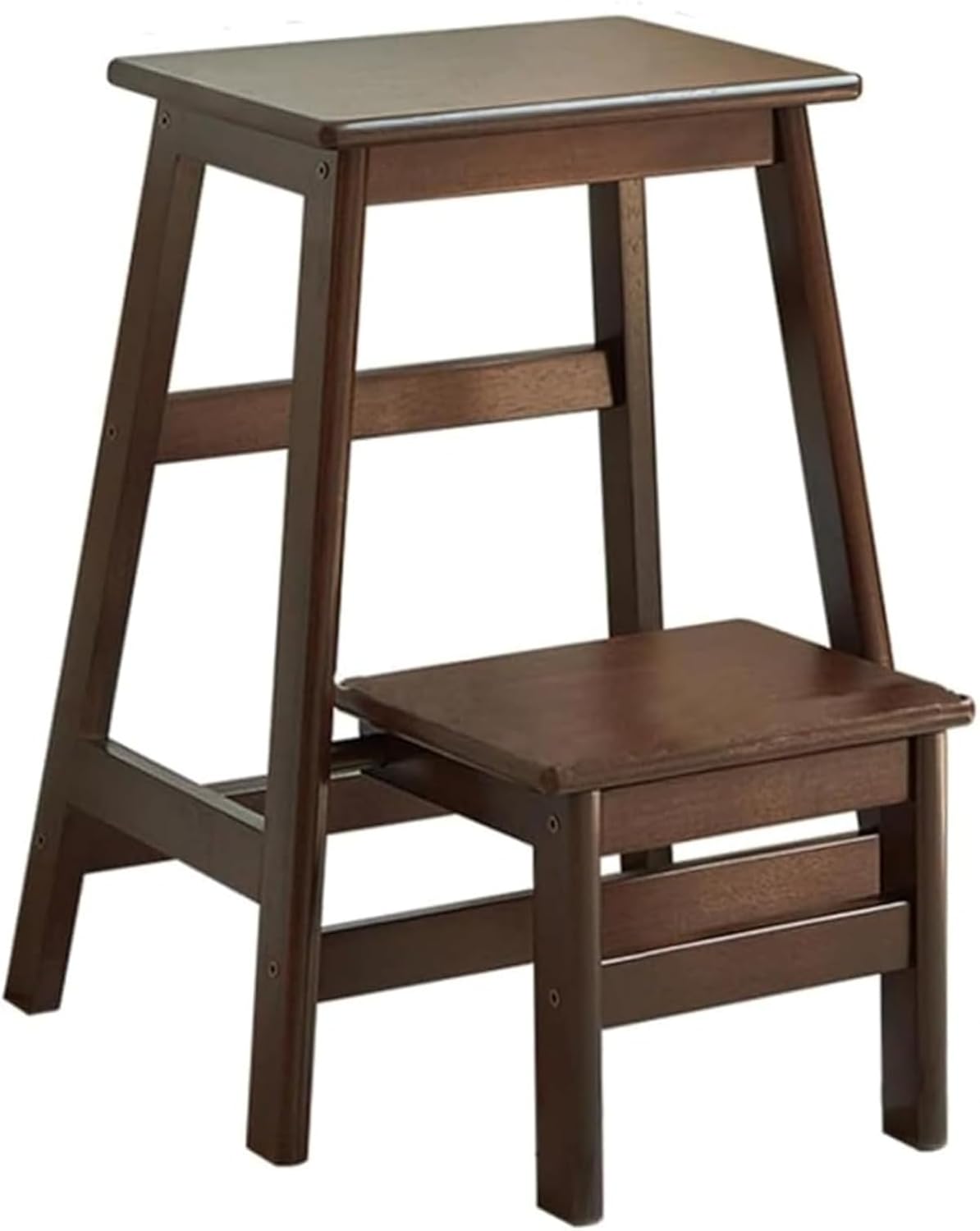 重厚ななウッドチェア（1脚） すべて木製 カントリー風のお店やお部屋