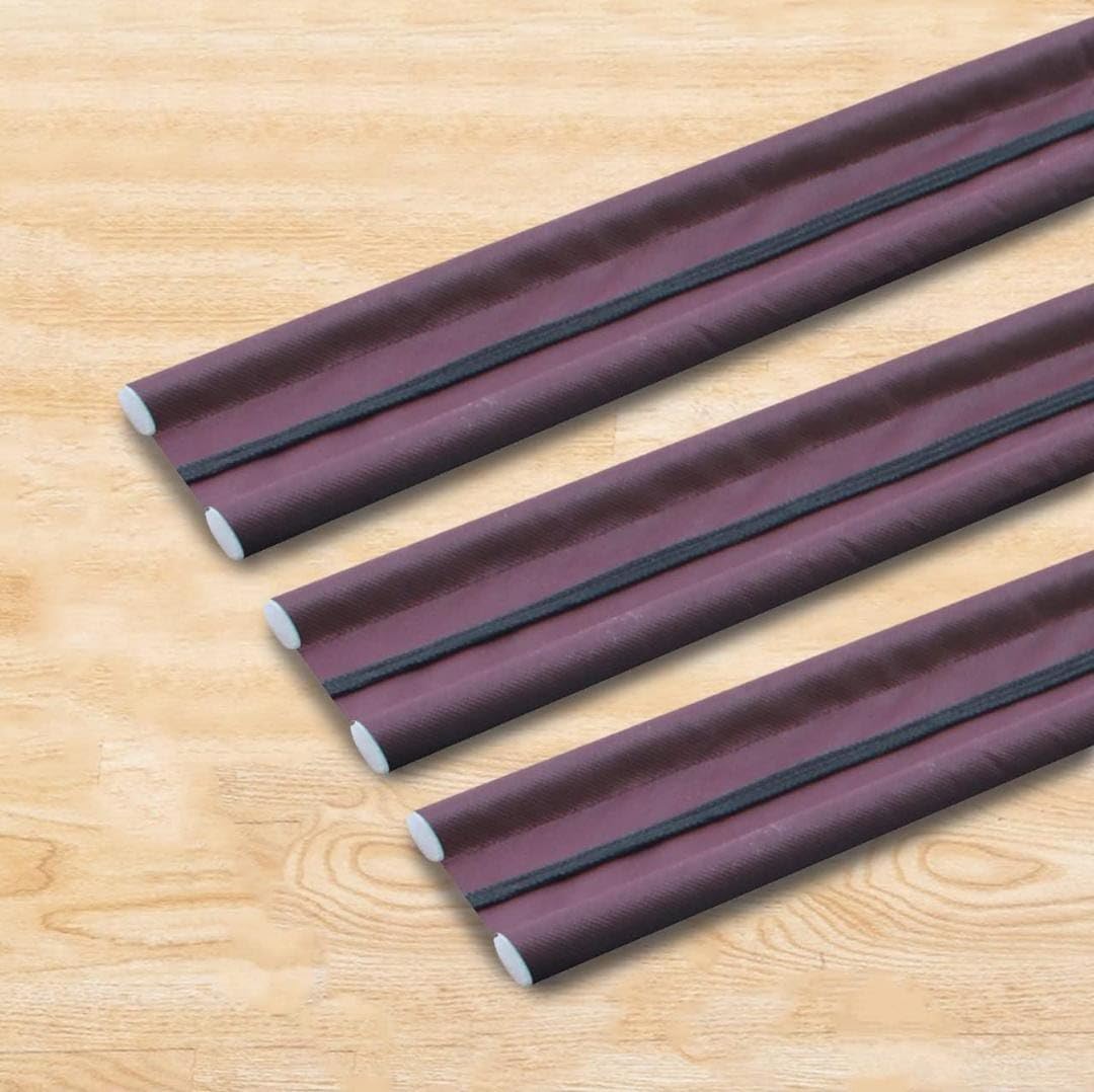 PVC Door Guard (39 Inches, Pack of 5) Gap Filler for Door Bottom Seal Strip - Sound-Proof, Reduce Noise, Energy Saving Door Stopper for Reduce Door Dust, Door Guard for Home(Brown)-image-31