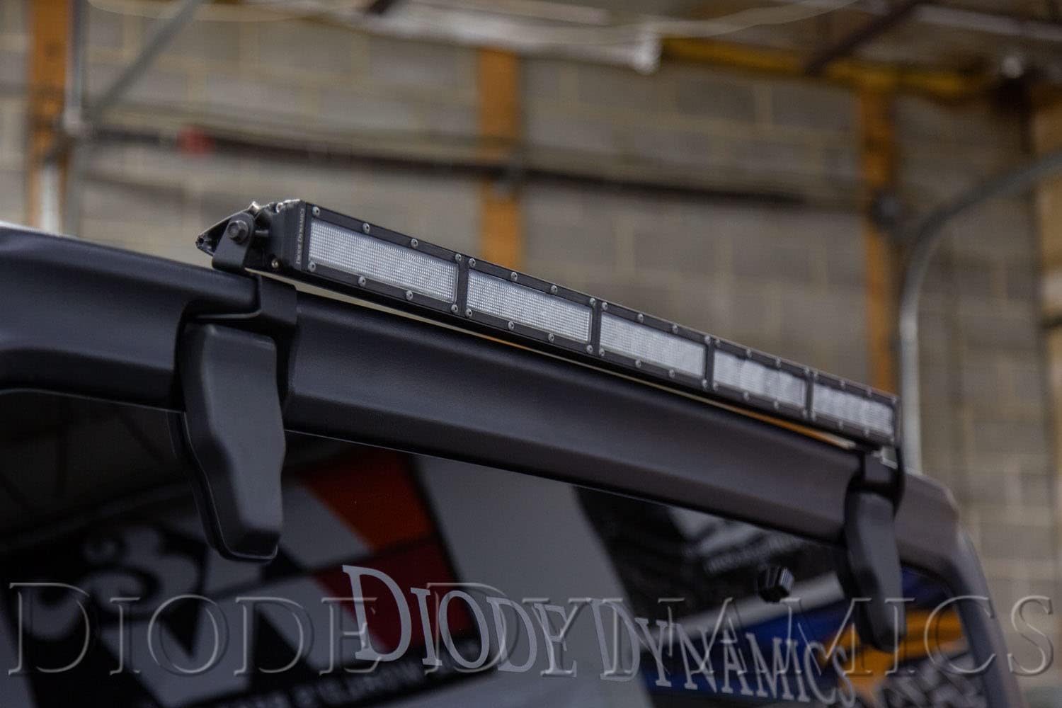 Diode Dynamics DD6110: SS30 Rear Hardtop Bracket Kit for 2018-2021 Jeep JL Wrangler, White Flood