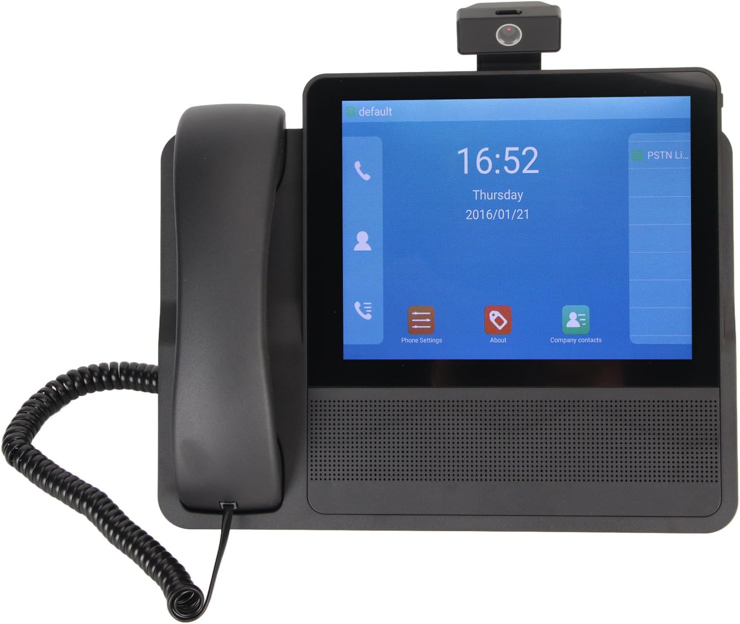 VOIP Video Phone, Corded Cordless Bluetooth WiFi Network