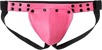 ملابس داخلية مثيرة للرجال من البولي يوريثان Lethder Jockstraps