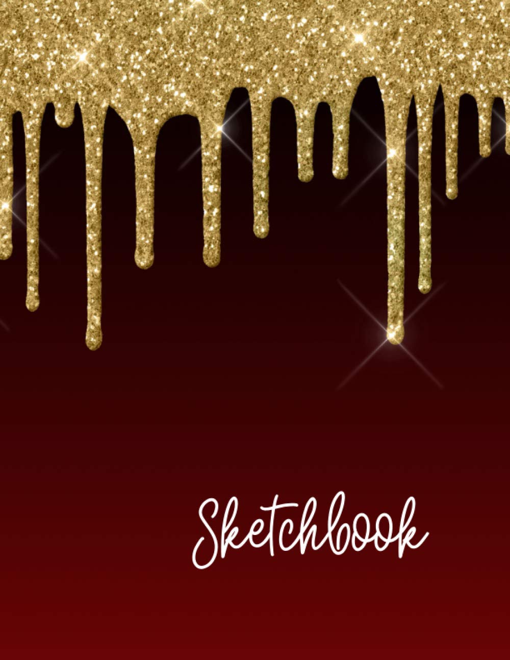 Sketchbook de peinture et d'écriture pour artistes avec grands papiers blancs lisses