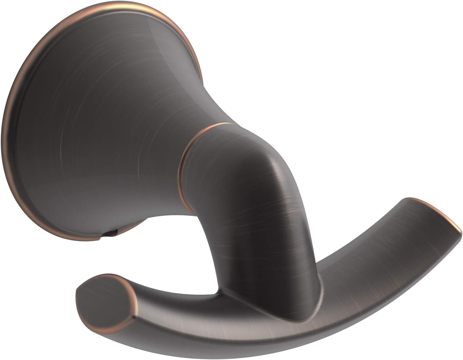 Symmons 553RH-SBZ Elm Wall-Mounted Double Robe Hook in Seasoned Bronze