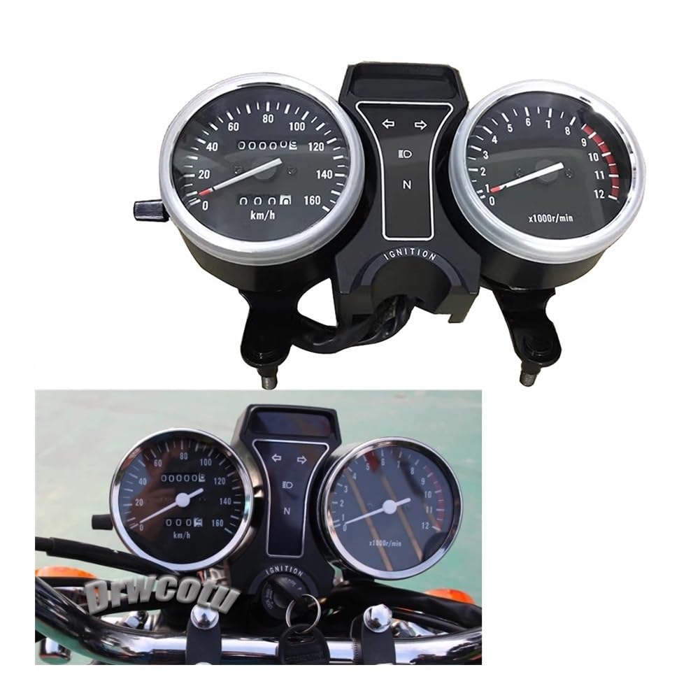 Amazon.co.jp: タコメーターゲージ オートバイ機械式スピードメーター