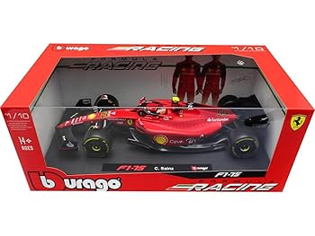 Amazon.com: Bburago 1:18 SFR Ferrari 2022 Season Car : Toys