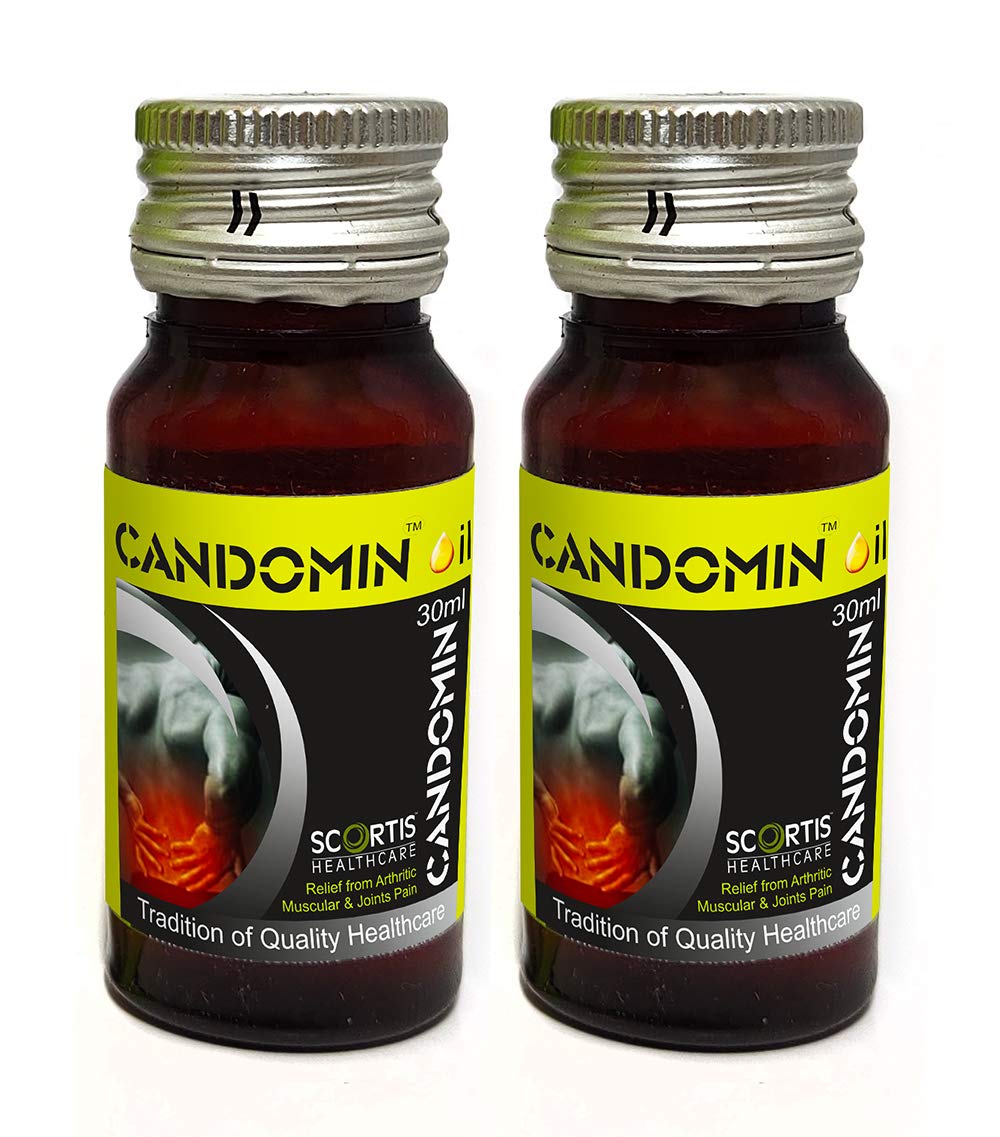 SCORTIS HEALTH CARE Candomin Oil - 30 ml x 2, Relief From Arthritic, Muscular & Joints Pain, Ayurvedic Oil (B07XGKNFSW) Amazon Price History, Amazon Price Tracker