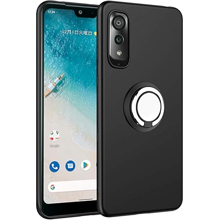 Amazon Co Jp Android One S8 ケース シリコン リング付き 耐衝撃 アンドロイド ワン S8 カバー 専用 Tpu 指紋防止 黄変防止 薄型 ケース 車載ホルダー対応 ストラップホール付き 滑り止め 落下防止 ブラック 家電 カメラ