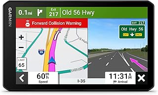 Garmin DriveCam™ 76, Large, Easy-to-Read 7” GPS car Navigator, Built-in Dash Cam, Automatic Incident Detection, High-Resolution Birdseye Satellite Imagery