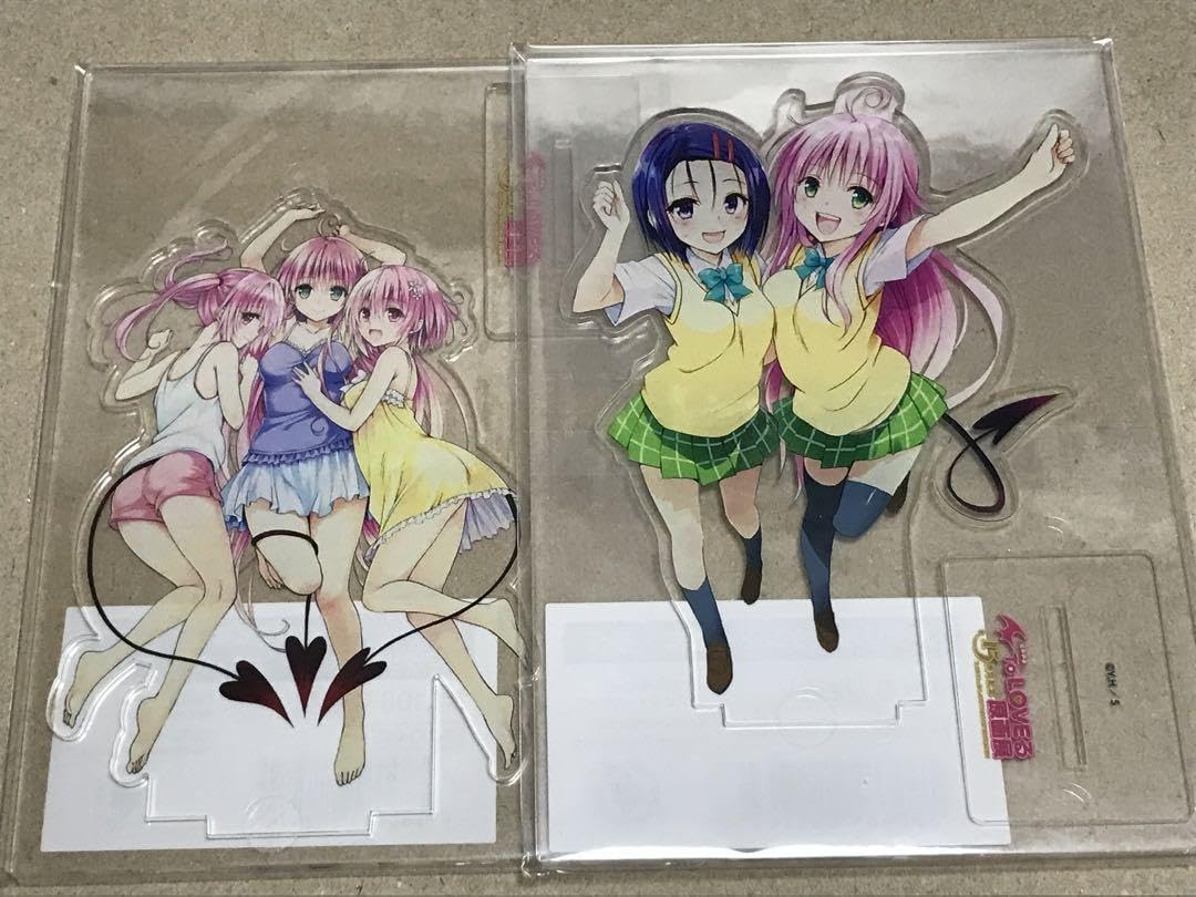 To Loveる アクリルスタンド 2種セット Amazon.co.jp: ToLOVEる アクリルスタンド 2個セット : ホーム＆キッチン