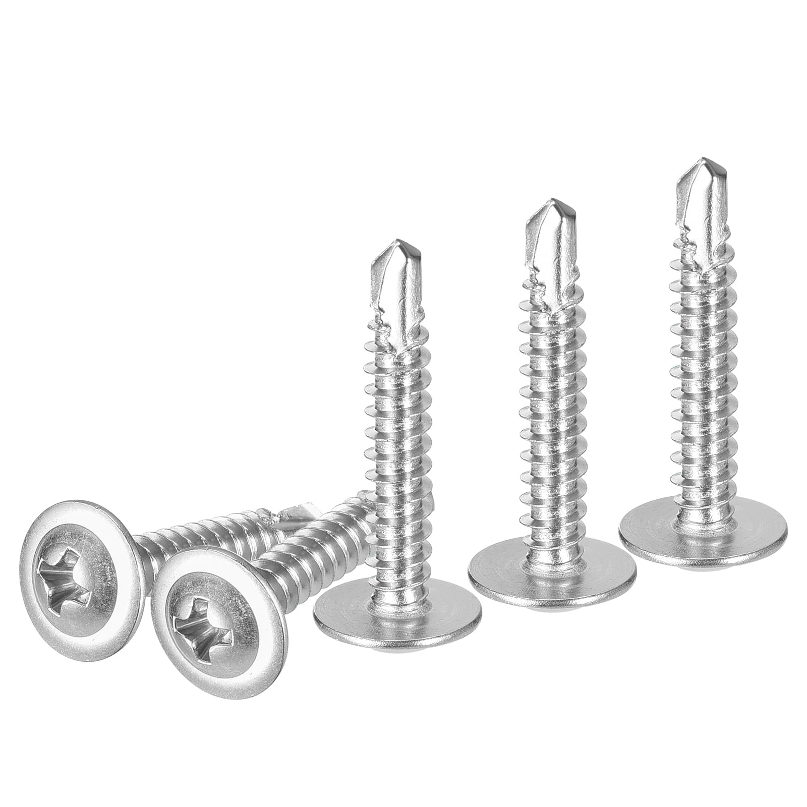 DTGN #8x1 Sheet Metal Screws, 100Pack, for Wood Furniture