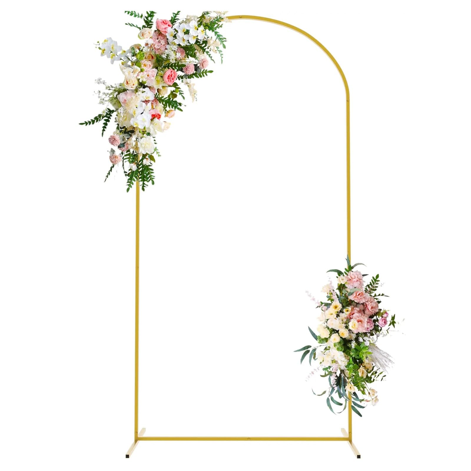 Kit D'arches de Ballon en Métal,Kit d'Arche de Ballon 1.2m/1.5m/1.8m/2.0m/2.2m, Décoration d'Arche de Mariage, Décoration Réutilisable, pour Mariage, Anniversaire(2.0m)