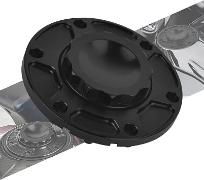 Gas Cap Fuel Tank Oil Cover Fit For Harley Touring Road Glide Stree Glide 2023.5-2026 Black