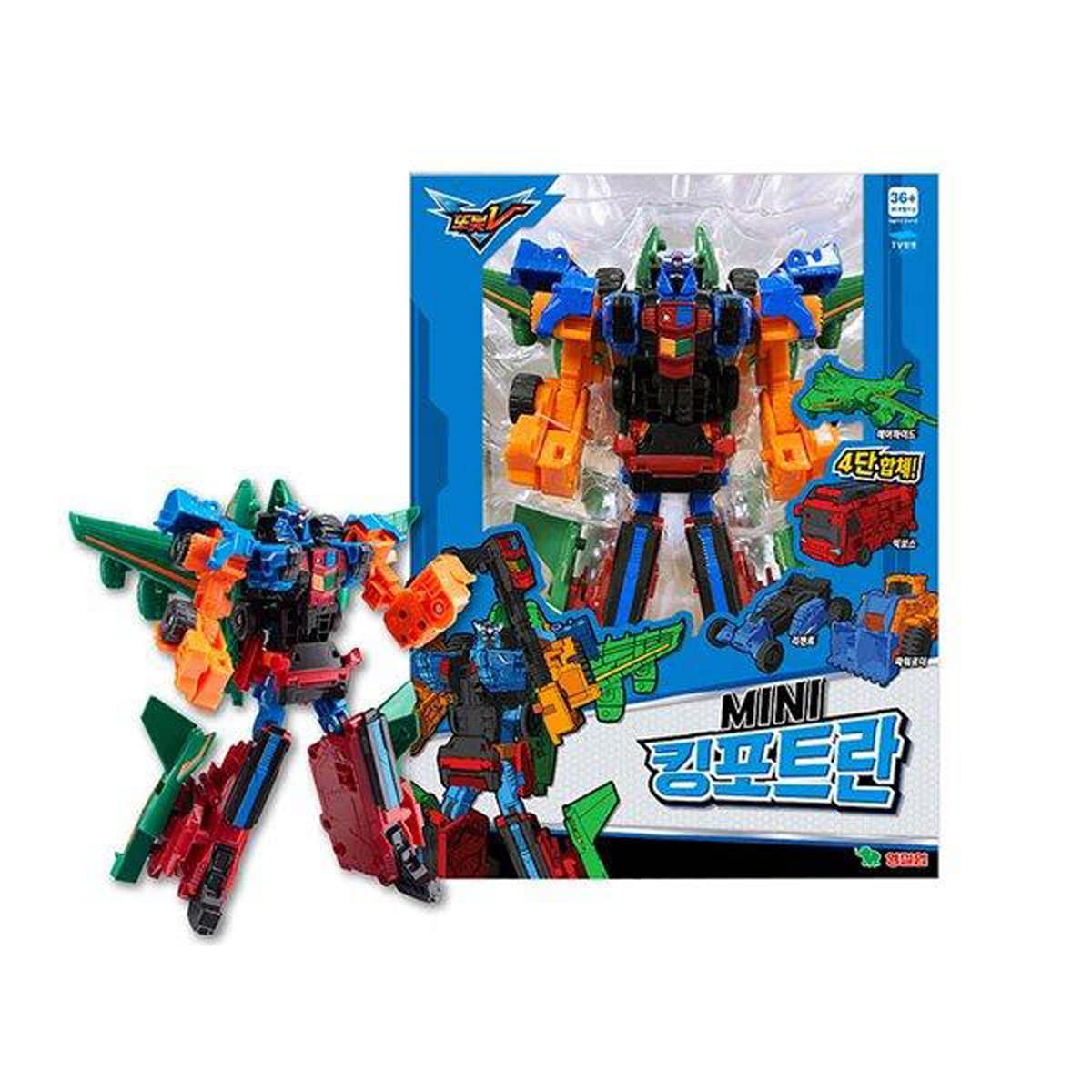 Amazon.co.jp: トボットV ミニキング ポトラン ロボット ビークル