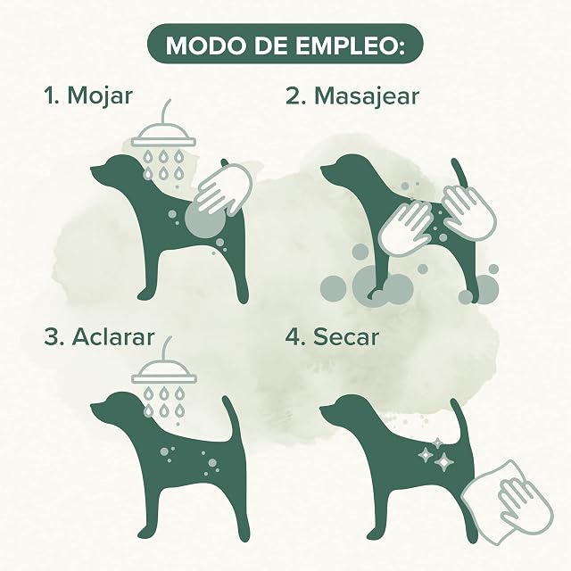 Foto 5 de 8 de Beaphar Champú Perros Pelo Negro 250ml - Extractos Naturales de Aloe Vera y Salvia