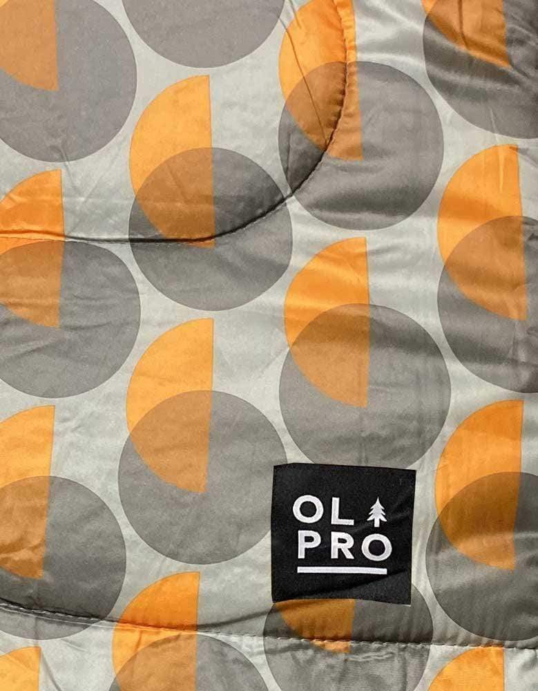 OLPRO ciemny księżyc wzór podwójny śpiwór wypełniający 300 g/m2