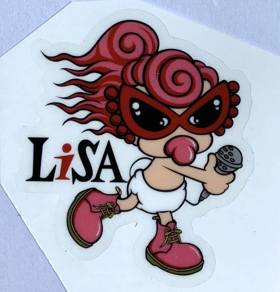 Amazon.co.jp: ヒスミニ正規品LiSA MINIステッカーシール② 