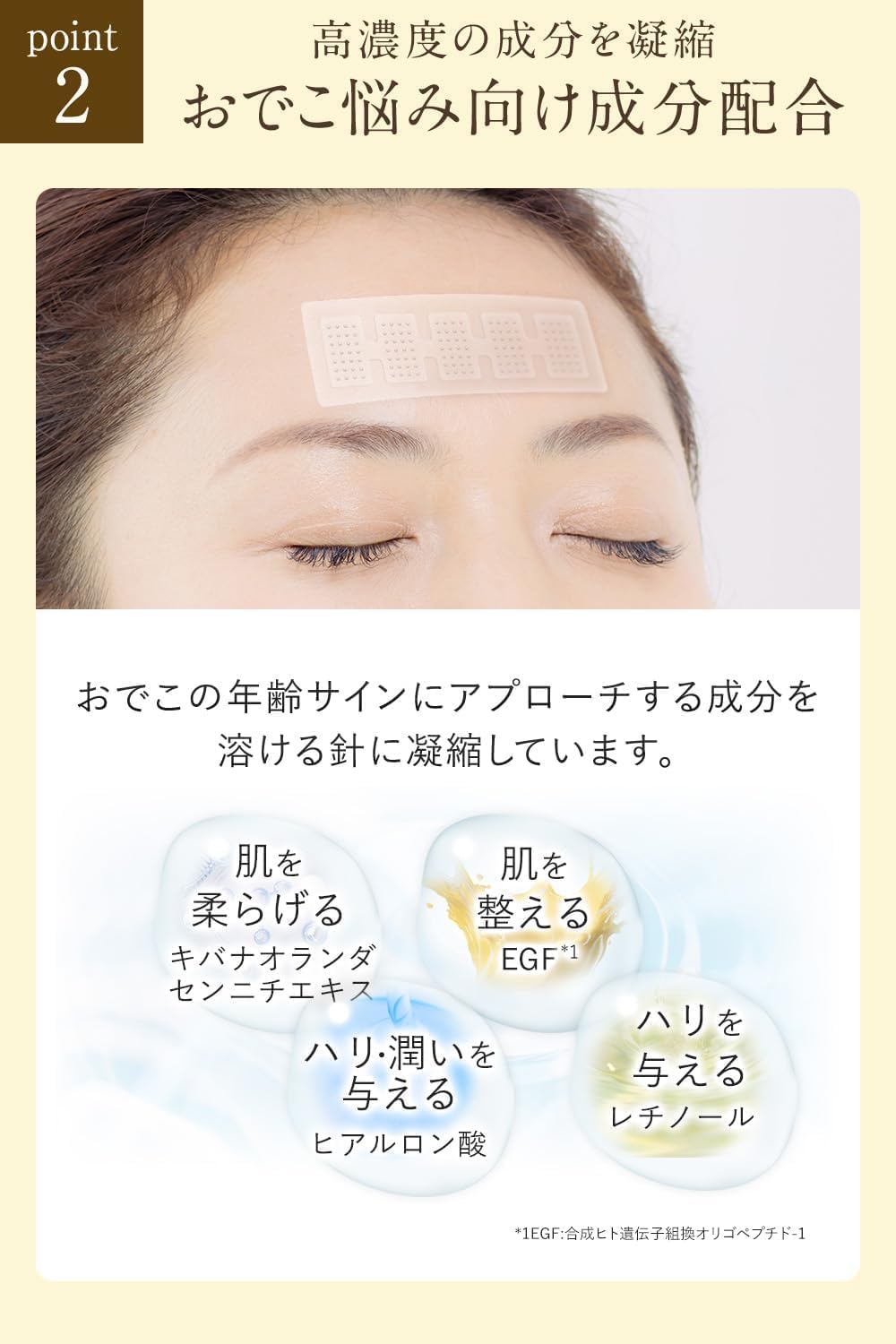 Amazon.co.jp: 【週2回】おでこ シワ対策 ヒアルロン酸 パッチ おでこ