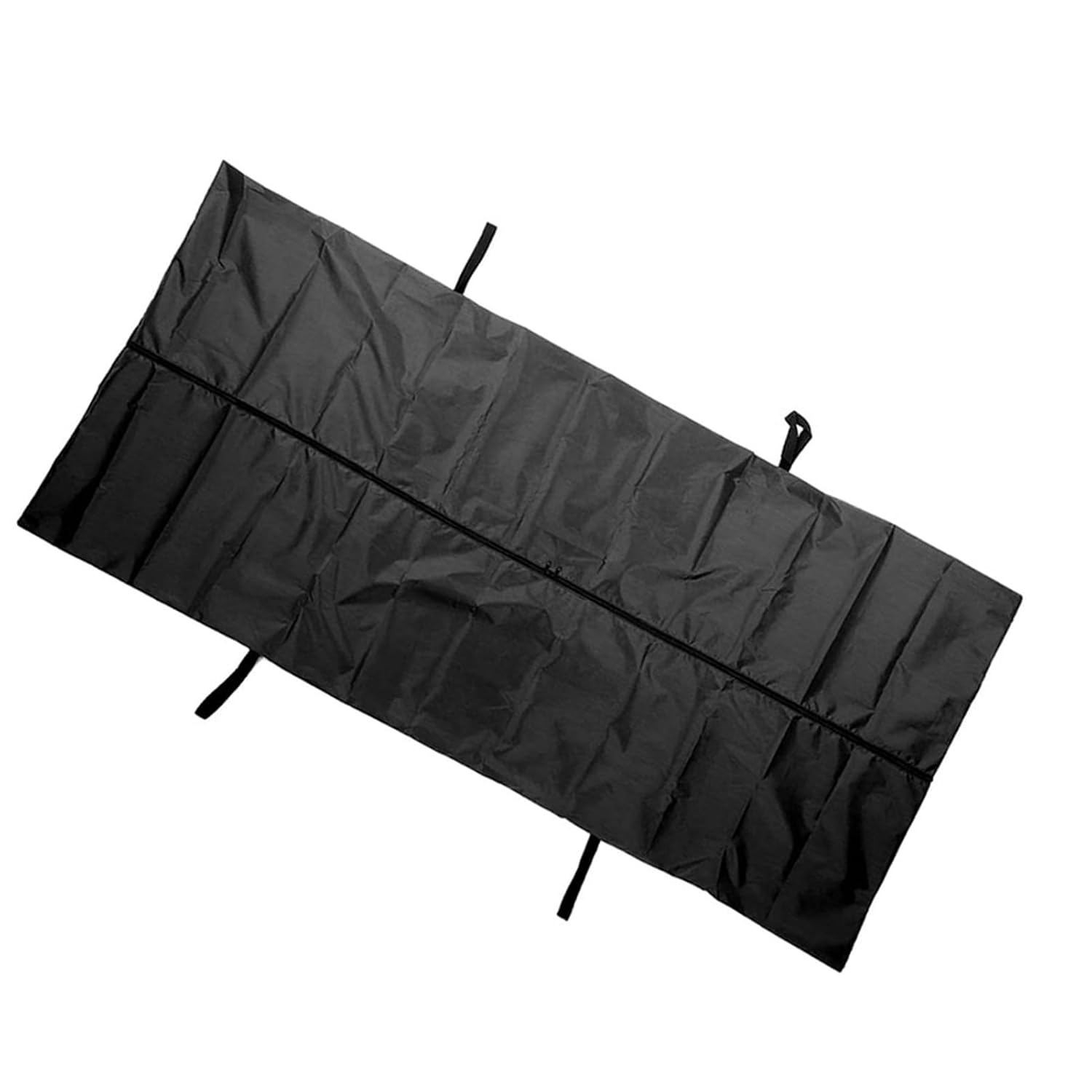 Cadaver Bag Body Storage Bag Leakproof Durable Funeral Supplies for Home Hospital Use 210D Silver Pastebrushing Material Gray Black Coffee Beige 200 x 90cm (Black)