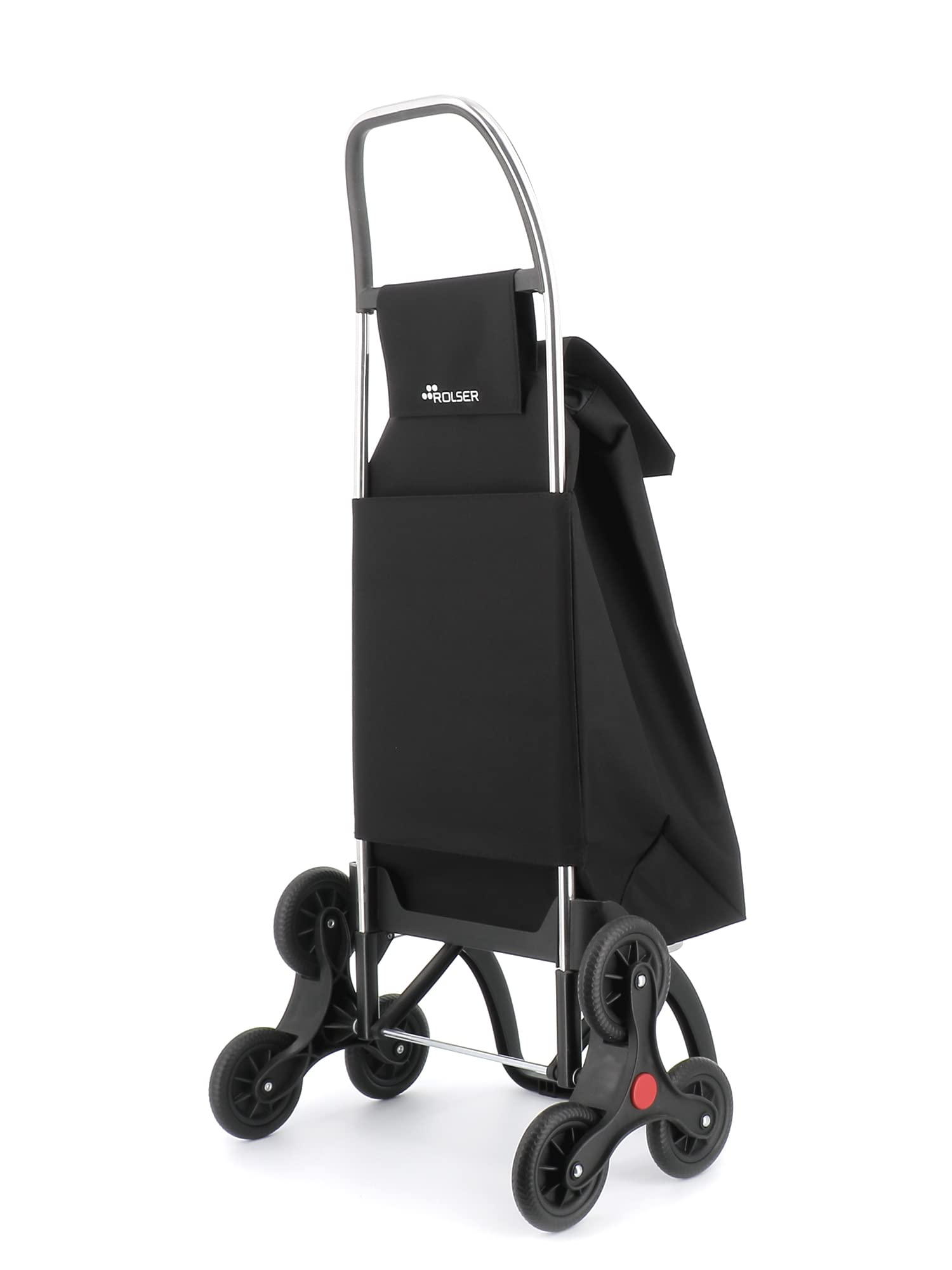 Carrello Portaspesa Rolser Saquet LN 6 ruote Montascale - Nero