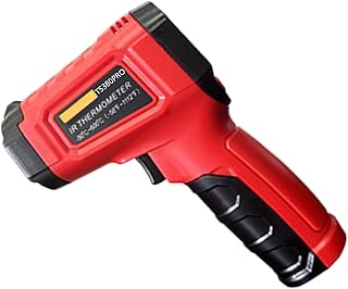 Industriethermometer für genaue Temperaturmessung ohne Batterien, ergonomisches Design und Hintergrundbeleuchtung