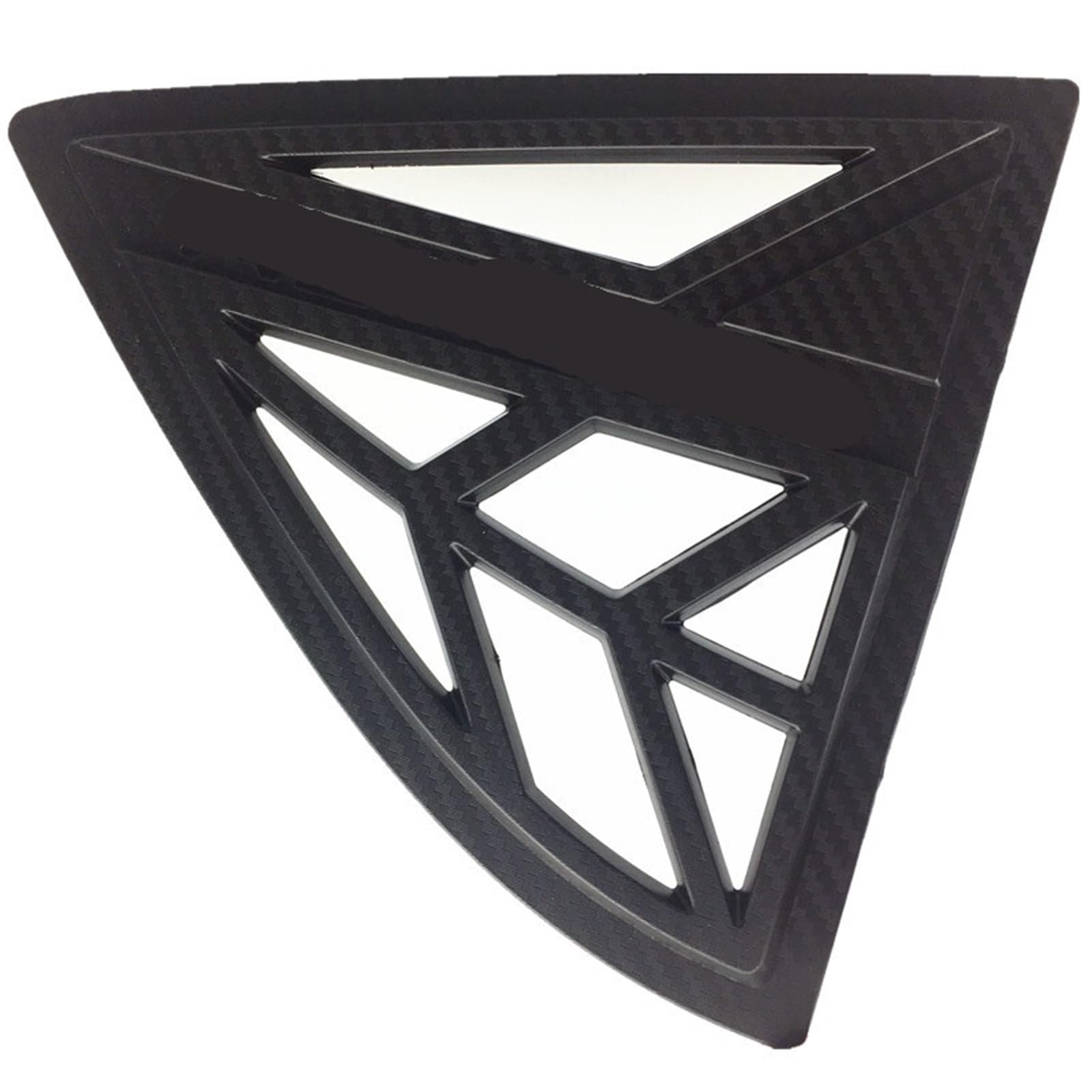 Cubierta de contraventanas traseras texturizada para Almera, molduras de ABS 5
