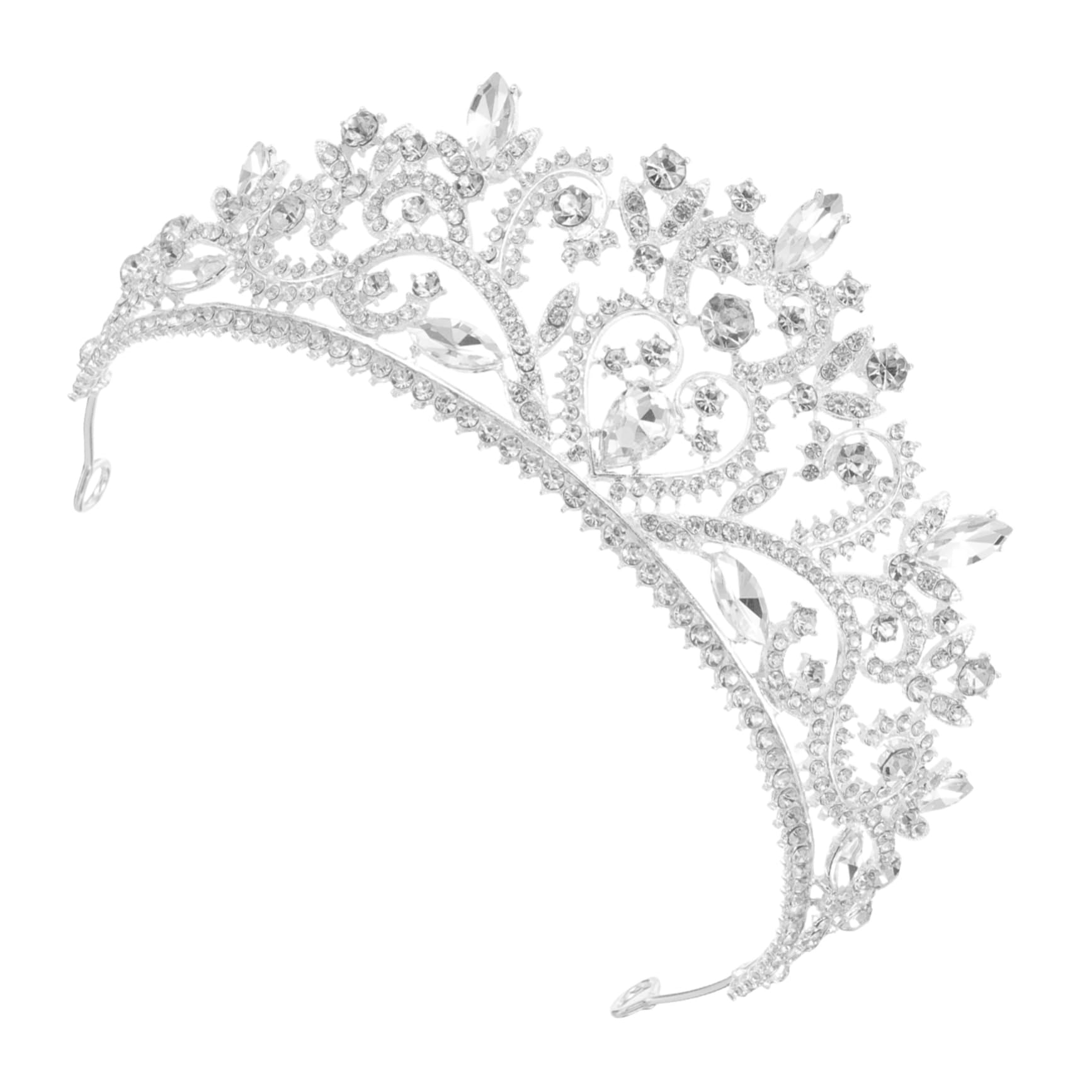 Coroncina Cristallo per Sposa Accessorio per Matrimonio e Feste e Resistente Adatto Cerimonie e Celebrazioni per Bride e Damigelle