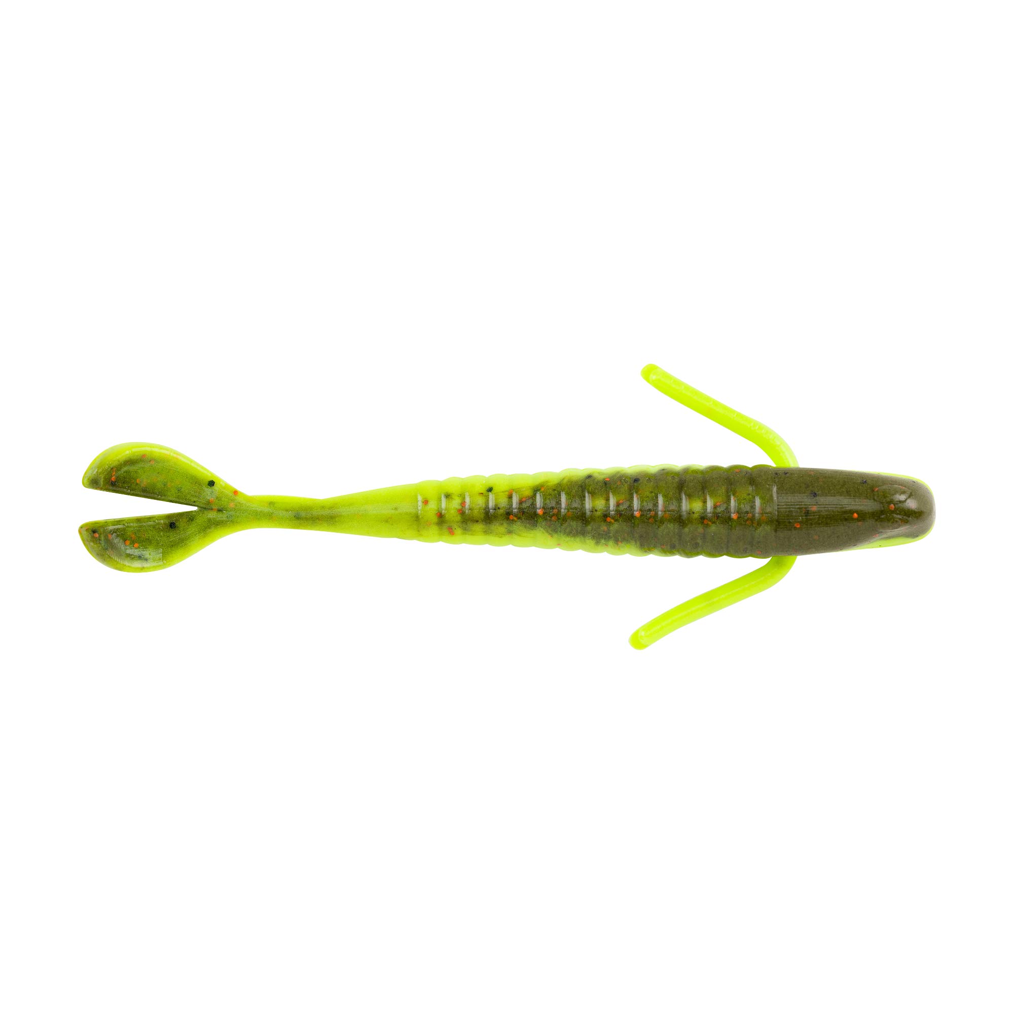 Berkley PowerBait Water Bug Fishing Soft Bait, Coppertreuse, 4in