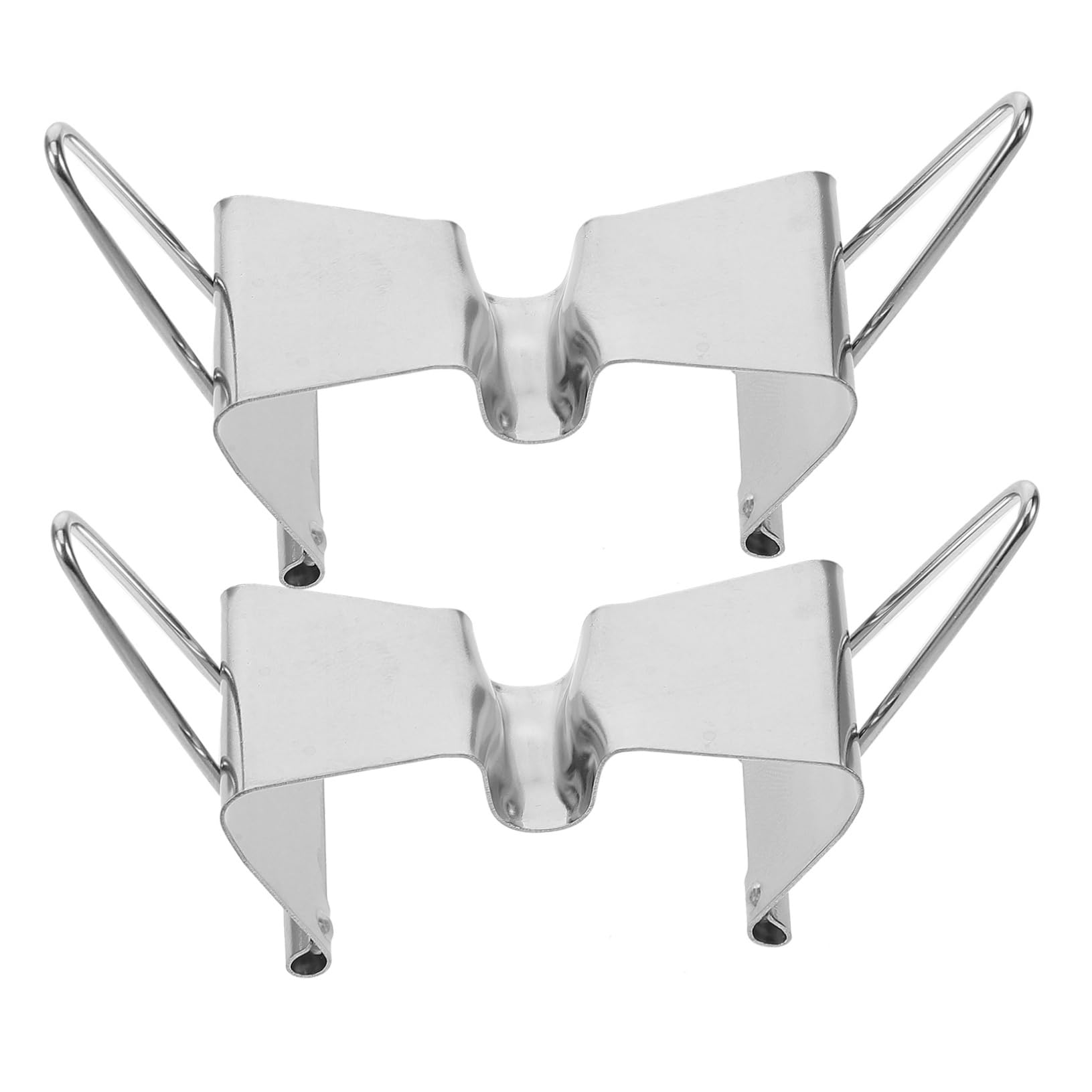 KONTONTY Oil Paint Carrier Clips Metal Wet Canvas Holder 2pcs Dividers for Artists