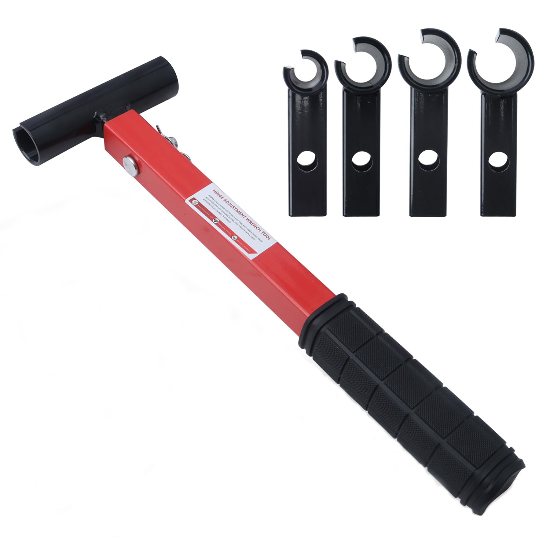4PCS Door Hinge Adjustment Tool Set, Gap Adjustment Wrench for Residential and Commercial Door Hinge, Fixing Sagging Door Adjustment Tool Kit for Home renovators and Professionals