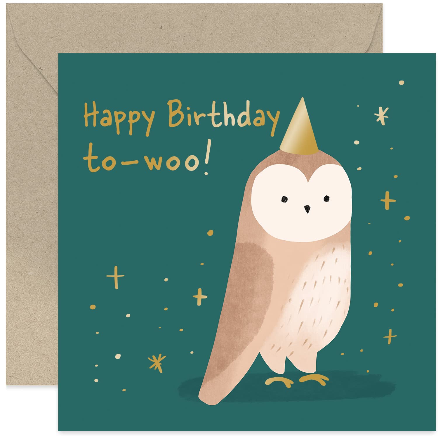 Owl Happy Birthday Card Cute Birthday Card Owl Happy Birthday
