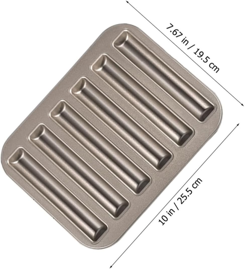 Non Stick Cake Mold for Baking Carbon Steel Golden Reusable Pan