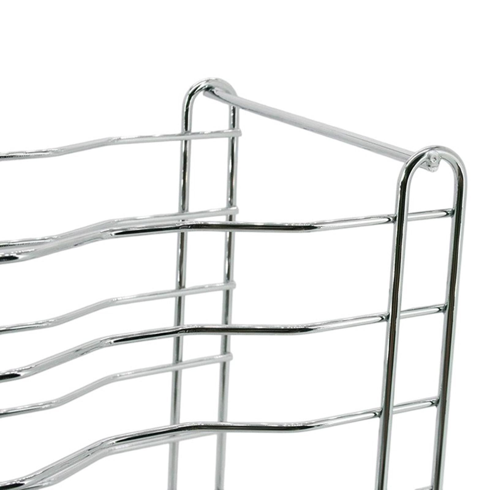 Sharplace Supporto per Teglie Rastrelliera Salvaspazio Griglia di Raffreddamento Espositore a Livelli in Ferro Resistente Adatto per Ristoranti, 8 Livelli