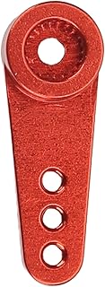 VGEBY 21T Servo Arm, Aluminum Alloy RC Steering Arm Portable CNC Machining RC Servo Horn Arm for MD922 MD933 Servos(Red) Model Car Accessories