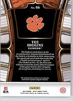 Vista 2 de 2023 Panini Select Draft Picks Blue #66 Tee Higgins Clemson Tigers Concourse Official NCAA Football Card in Raw (NM or Better) Condition