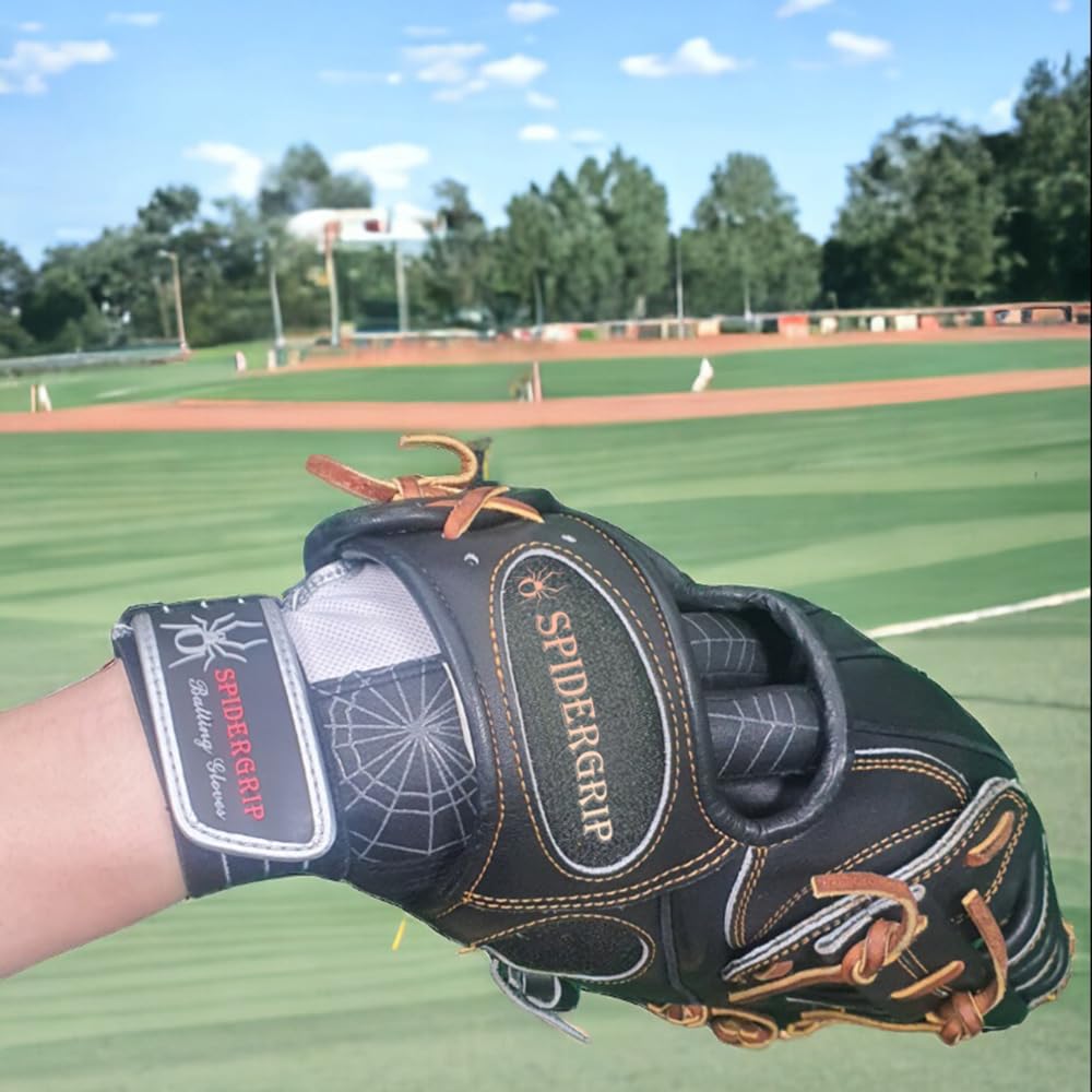 J&S SPORTING Spider Grip Guante interior de béisbol protector para adultos y jóvenes