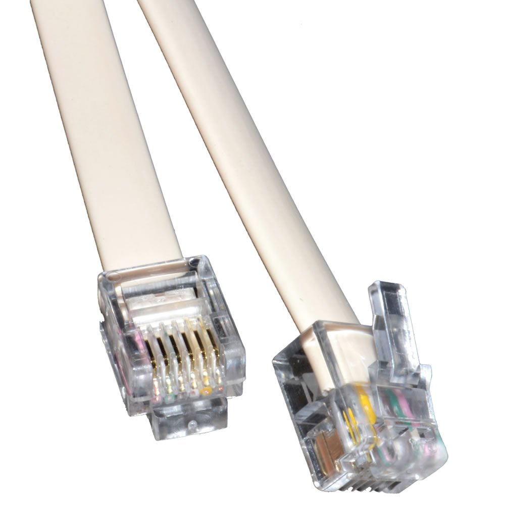 Renkforce Telefoon (analoog) Adapter [1x TST-stekker - 1x RJ11-stekker