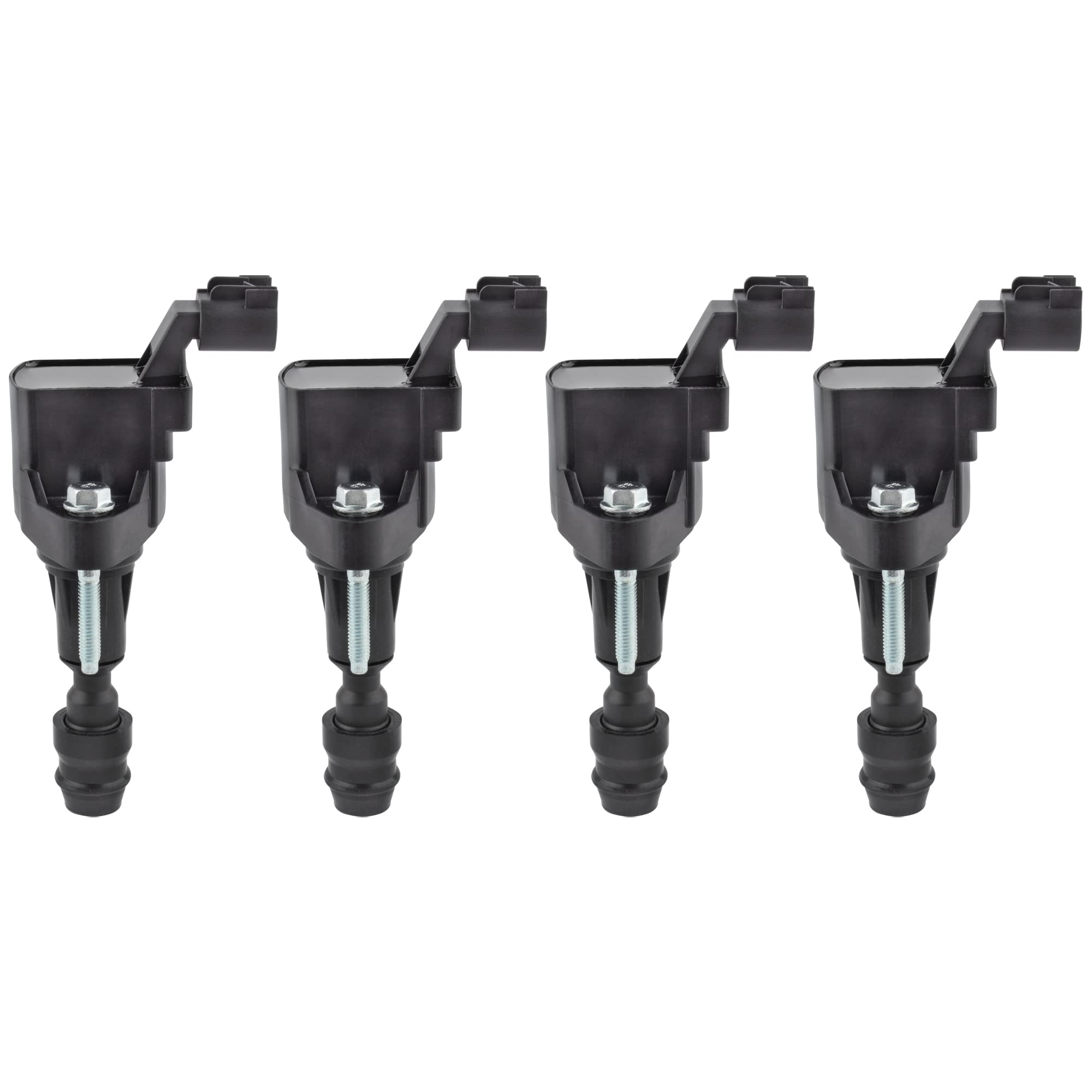 BOXI 4pcs Ignition Coil Fit 2006-2017 for Chevy Malibu HHR Cobalt Equinox | GMC Terrain | Pontiac G5 G6 Solstice | Saturn Aura Ion Sky Vue 2.4L 2.2L 2.0L OE#UF491 12578224 12638824