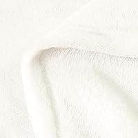 Vista 414 de BEDELITE Fleece Blanket White Throw Blanket for Couch & Bed, Luxury Plush Cozy Fuzzy Blanket 50" x 60", Super Soft Warm Lightweight Throw Blanket