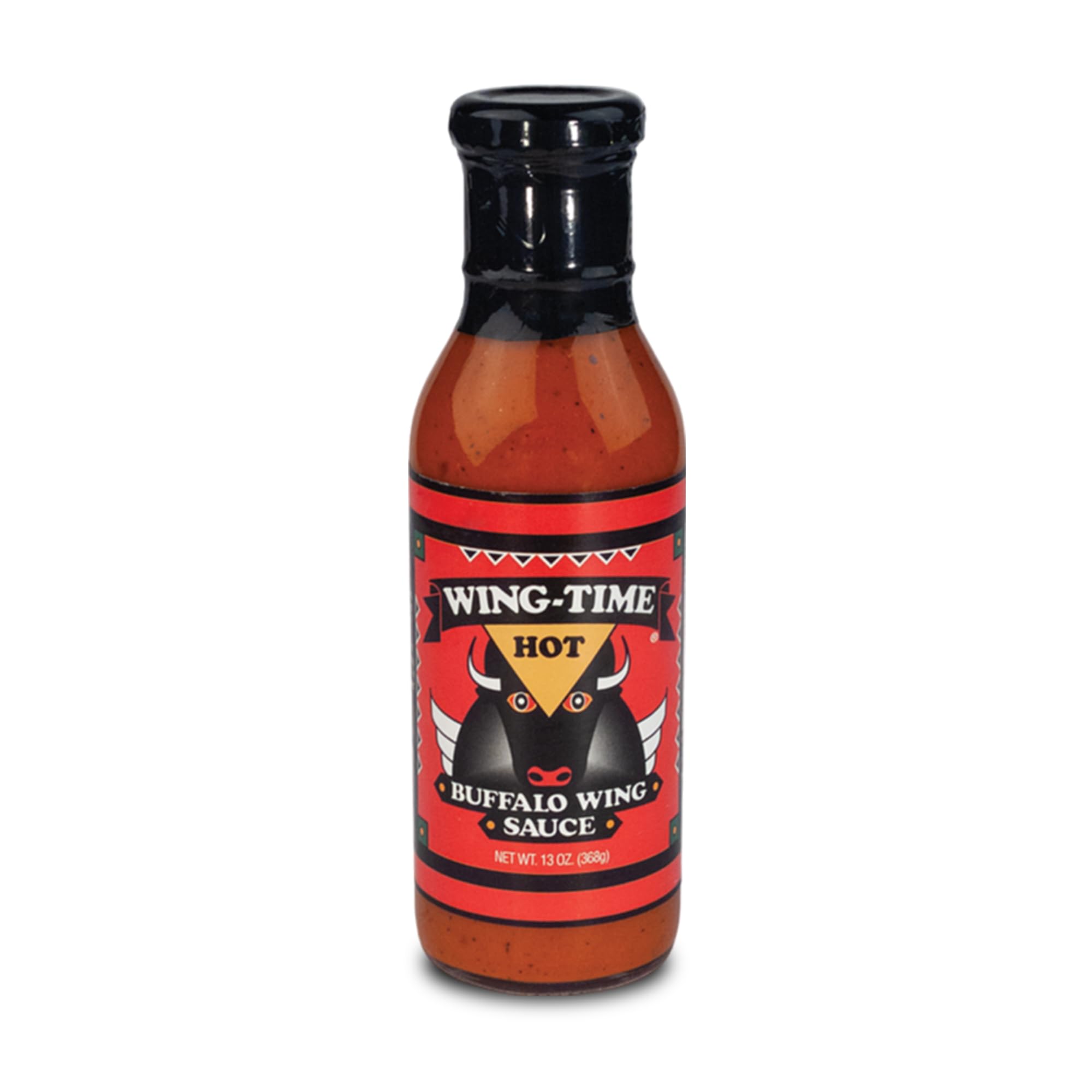 Wing Time, Sauce Buffalo Wing Hot, 13 Ounce (Pack of 1)