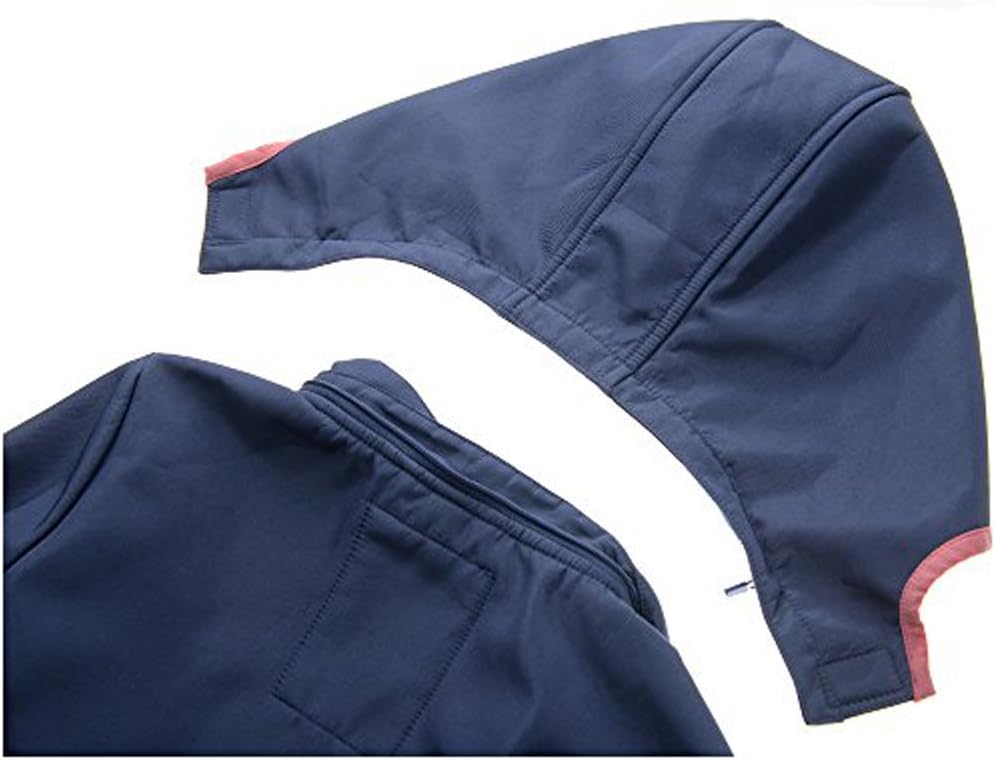 M2C Girls Hooded Fleece Lined Waterproof Windproof Jacket - Image 4