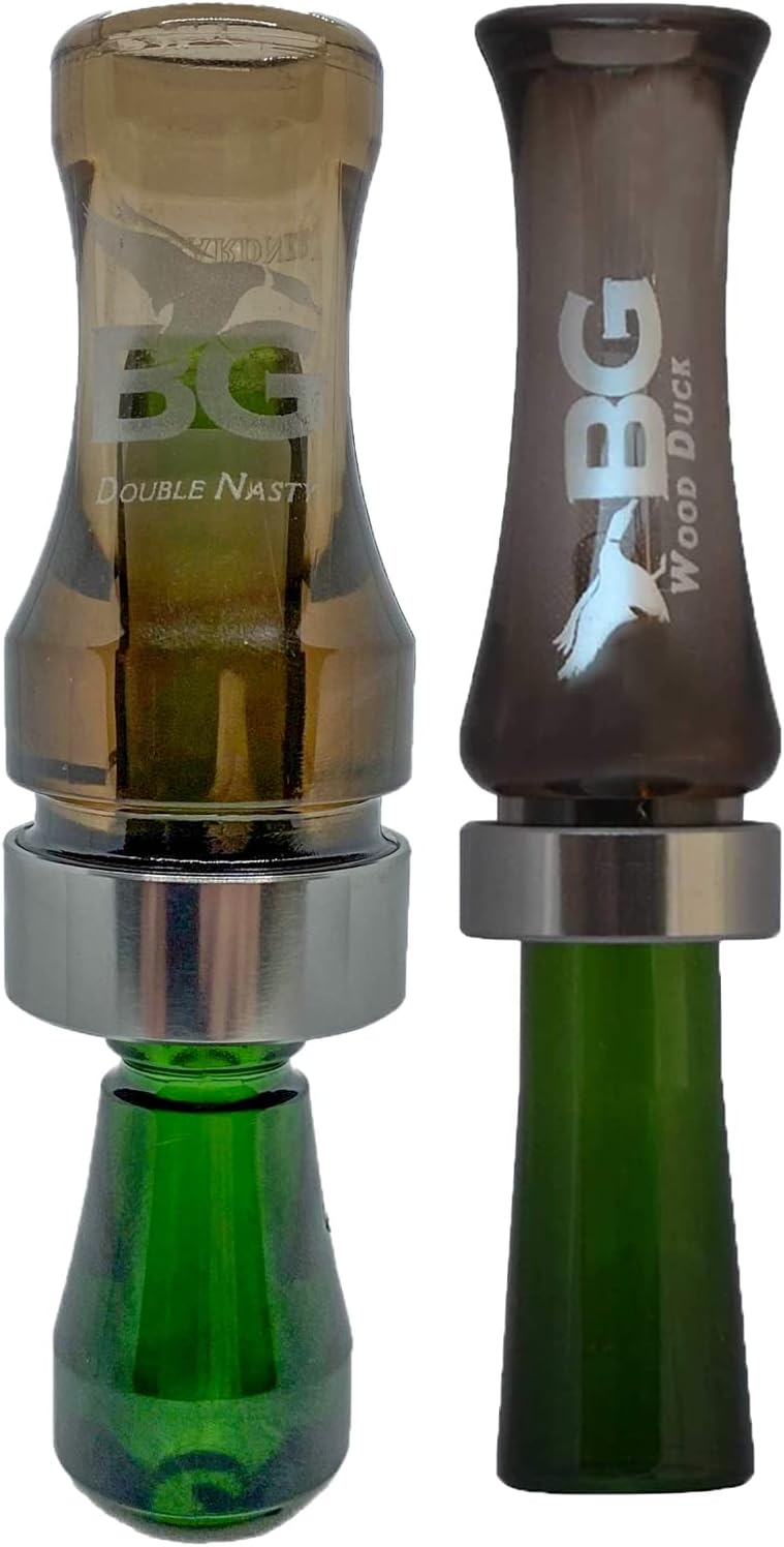 Buck Gardner Calls BGC Double Nasty Duck Call & Wood Duck